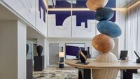 Lobby Timber Sculptures Image 5
