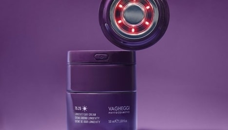 Tech-Integrated Longevity Skincare