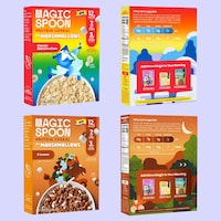Marshmallow-Infused Protein Cereals