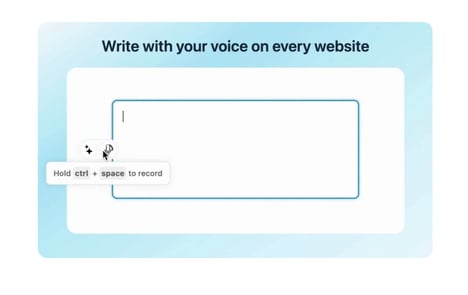 Universal Voice Dictation
