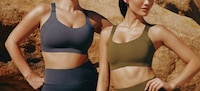 Temperature-Regulating Sports Bras