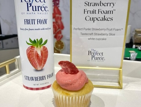 Fruit-Focused Foam Toppers