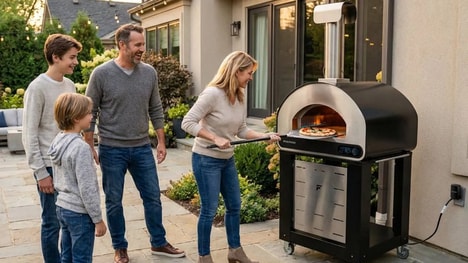 Hybrid Exterior Pizza Ovens