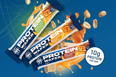 Wafer-Style Protein Bars