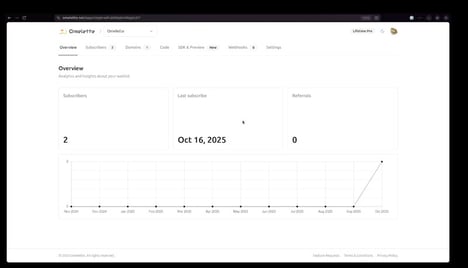 Waitlist Infrastructure Tools