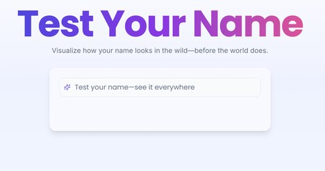 Brand Name Visualizers
