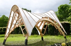 Reconfigurable Timber Pavilions