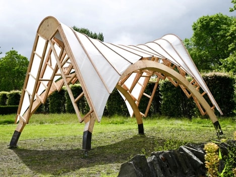 Reconfigurable Timber Pavilions