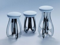 Glass Loop Stools Image 3