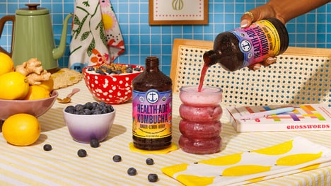 Zesty Kombucha Refreshments