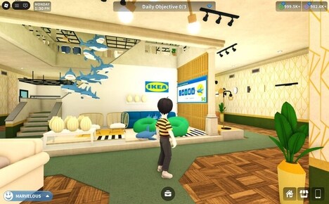 Virtual Furniture Pop-Ups