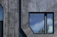Faceted Cedar Houses