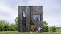 Faceted Cedar Houses Image 3