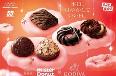 Collaborative Chocolate Brand Donuts