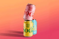 Fruity High-Fiber Sodas