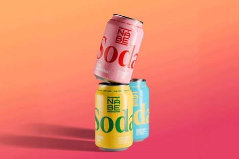 Fruity High-Fiber Sodas