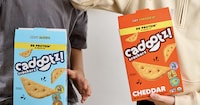 Lunchbox-Safe Cheese Crackers Image 1