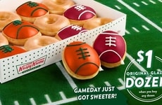 Football-Themed Donut Collections