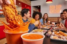 Sauce-Driven Fried Chicken Campaigns