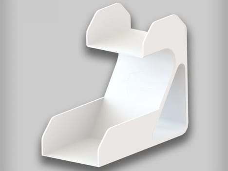 Double-Tier Manga Shelves