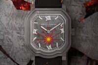 Meteorite Dial Timepiece Image 2