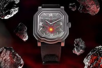 Meteorite Dial Timepiece Image 3