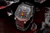 Meteorite Dial Timepiece Image 4