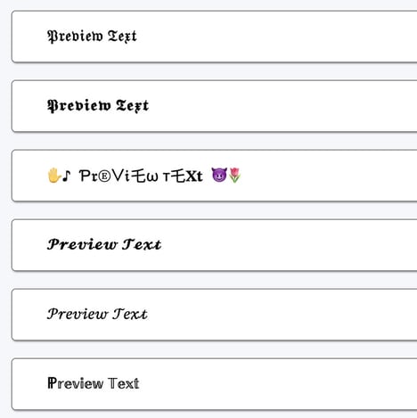 Text Styling Tools