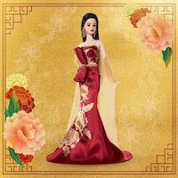 Festive Lunar Doll Figures Image 2