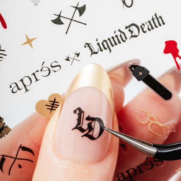 Crime-Inspired Press-On Nails