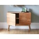 Textured Oak Sideboards Image 1