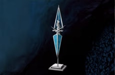 Vertical Enamel Clocks