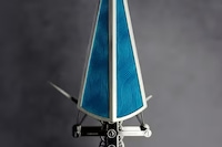 Vertical Enamel Clocks Image 3