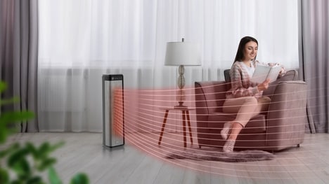 Dual-Orientation Space Heaters