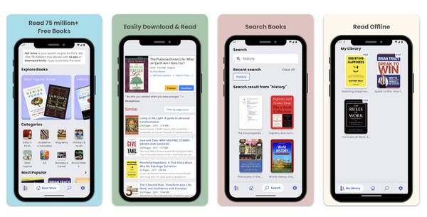 Digital Book Libraries: PDFDrive Provides Access To Millions Of Free ...