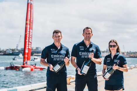 Champagne-Branded Sailing Sponsorships
