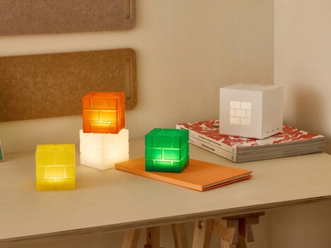 Modular Brick Lamps