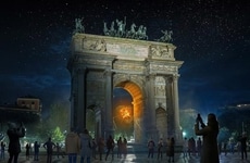 Twin Olympic Cauldrons