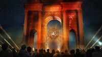 Twin Olympic Cauldrons Image 2