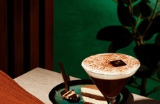 Decadently Layered Espresso Martinis