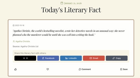Literary Trivia Platforms