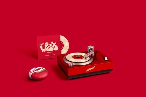 Music-Inspired Snackable Cheese Campaigns
