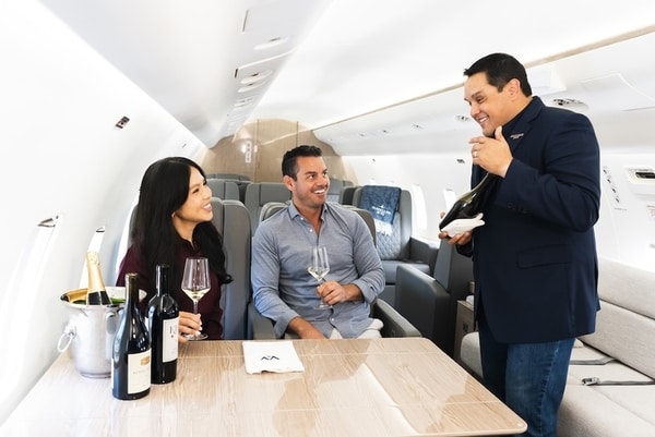 In-Air Wine Tastings