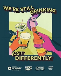 Collaboration Dry January Podcasts Image 1
