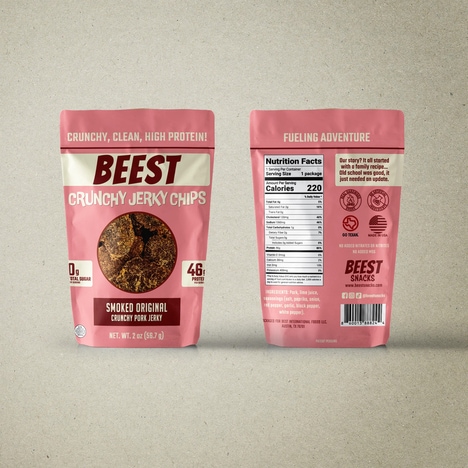 Protein-Packed Jerky Chips