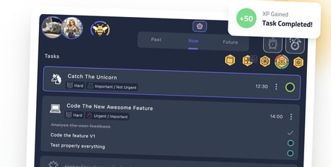 Gamified Productivity Applications