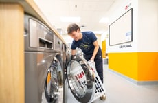 Branded On-Campus Laundry Lounges