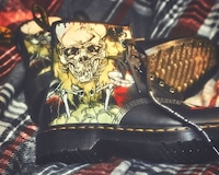 80s Metal-Band-Inspired Boots Image 1