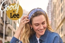 Collaboration Denim Hair Accessories