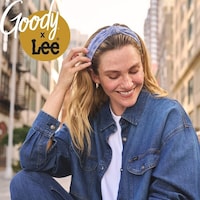 Collaboration Denim Hair Accessories Image 1